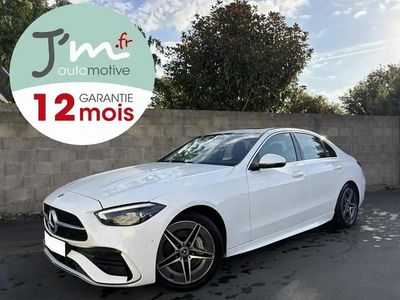 Blanc Occasion 2022 Mercedes 220 AMG line Berline | 35 990 €