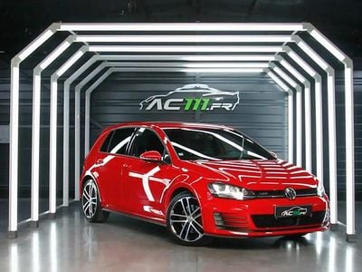 Rouge Occasion 2015 VW Golf VII GTD Berline | 17 490 € (Prix cher)