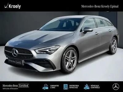 Occasion Mercedes CLA200 AMG line 2024 Gris montagne métallisé Break