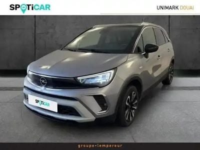 Gris pierre de lune métallisé Occasion 2022 Opel Crossland Elegance SUV | 14 990 € (Prix juste)