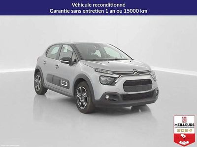 Gris Occasion 2024 Citroën C3 PureTech Citadine | 15 780 € (Prix assez cher)