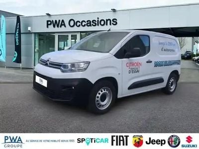 Blanc icy Occasion 2023 Citroën e-Berlingo Monospace | 22 680 €