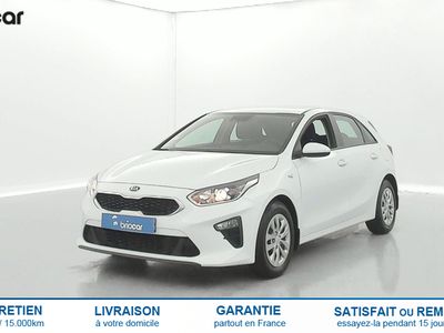 occasion Kia Ceed 1.0 T-GDI 100ch Motion + Apple Car Play / Android Auto + Caméra Blanc