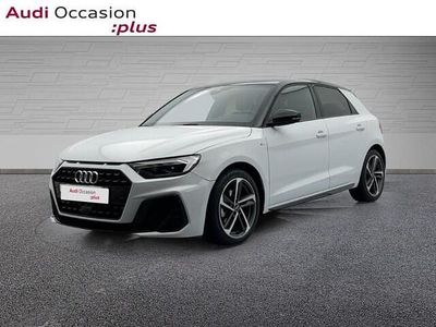 Occasion Audi A1 Sportback S-line plus 116 ch (85 kW) 2025 Blanc glacier métallisé noir mythe métallisé Citadine