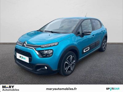 Bleu Occasion 2022 Citroën C3 Feel Citadine | 10 990 € (Prix juste)