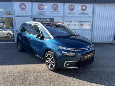 Bleu Occasion 2021 Citroën C4 SpaceTourer Shine Monospace | 20 990 € (Prix assez cher)
