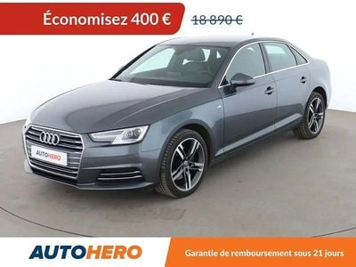 Gris Occasion 2015 Audi A4 S-Line Berline | 18 490 €