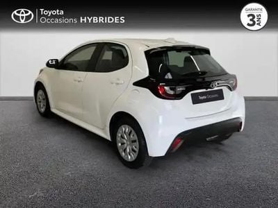 Occasion Toyota Yaris Hybrid 2023 Blanc Berline