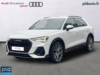 Blanc glacier métallisé Occasion 2019 Audi Q3 S-Line SUV | 34 990 € (Prix assez cher)