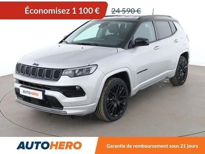 Gris Occasion 2022 Jeep Compass SUV | 23 490 € (Prix juste)