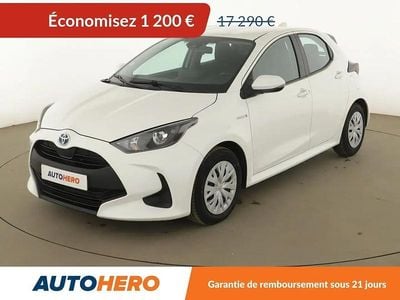 Blanc Occasion 2020 Toyota Yaris Hybrid Citadine | 16 090 € (Bon prix)