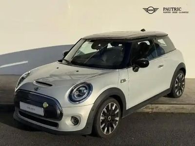 White silver Occasion 2020 Mini Cooper SE Citadine | 20 500 € (Prix cher)