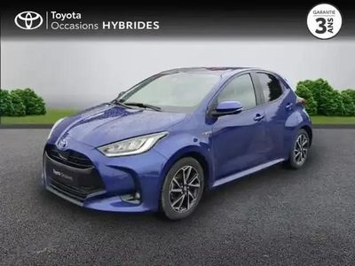 Occasion Toyota Yaris Hybrid Design 92 ch (67 kW) 2021 Bleu kyanite (m) Berline