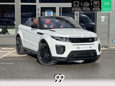 Blanc Occasion 2017 Land Rover Range Rover evoque Black Edition Cabriolet | 27 990 € (Prix juste)