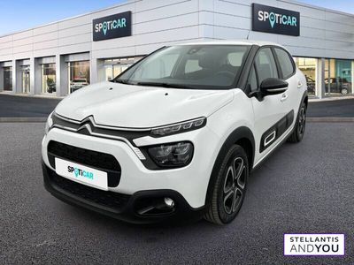 Blanc Occasion 2022 Citroën C3 Feel Citadine | 11 290 € (Prix juste)