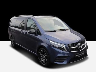 Bleu Occasion 2023 Mercedes V300 AMG line Monospace | 66 900 € (Prix juste)