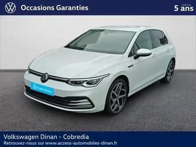 Blanc Occasion 2024 VW Golf VIII Style Berline | 29 890 € (Prix juste)