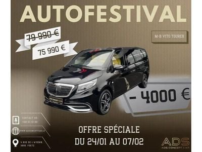 Occasion Mercedes Vito 136 ch (100 kW) 2023 Noir Van