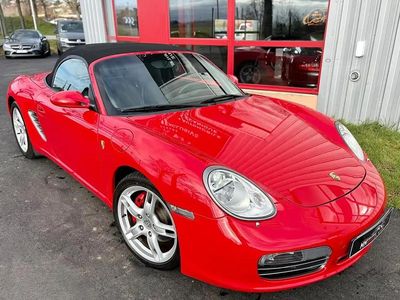 Rouge Occasion 2005 Porsche Boxster Cabriolet | 29 990 €
