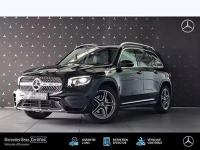 Noir Occasion 2022 Mercedes GLB200 AMG line SUV | 42 900 €