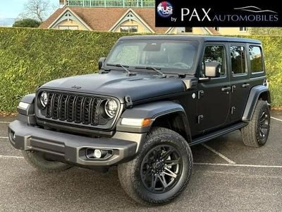 Occasion Jeep Wrangler Sahara 276 ch (202 kW) 2024 Noir SUV