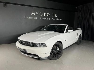 Occasion Ford Mustang GT Convertible 424 ch (311 kW) 2010 Blanc Cabriolet