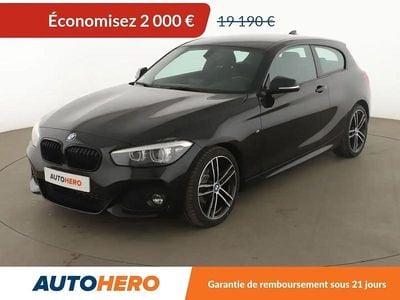 Noir Occasion 2017 BMW 116 M Sport Citadine | 17 190 € (Bon prix)