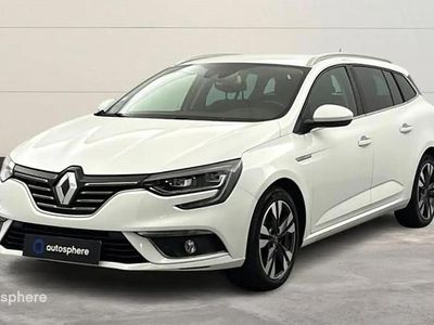 Blanc Occasion 2019 Renault Mégane GrandTour Intens Break | 14 699 € (Prix juste)