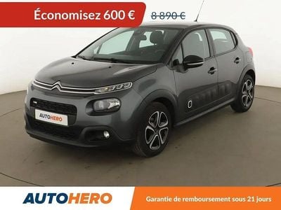 Gris Occasion 2016 Citroën C3 PureTech Citadine | 8 290 € (Prix juste)