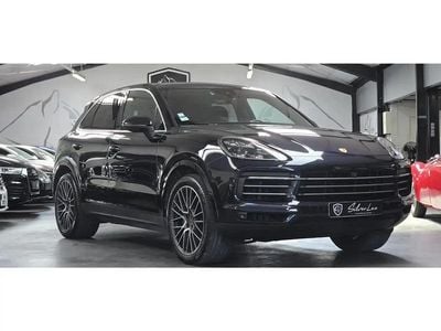Bleu Occasion 2018 Porsche Cayenne Turbo SUV | 59 490 €