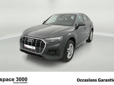 Gris manhattan métallisé Occasion 2023 Audi Q5 Sportback Design SUV | 49 990 € (Prix juste)