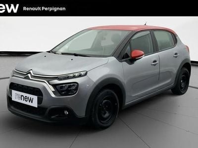 Gris Occasion 2022 Citroën C3 Feel Citadine | 11 090 € (Bon prix)