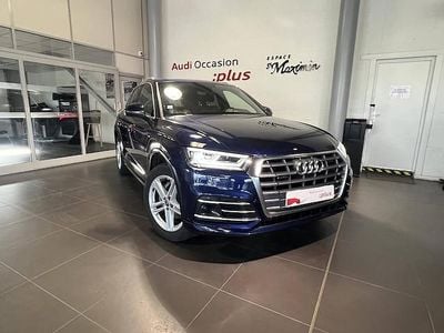 Occasion Audi Q5 Design 163 ch (119 kW) 2019 Bleu navarre métallisé SUV