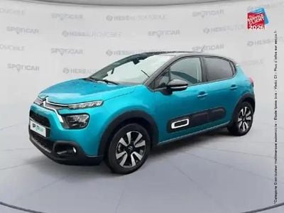 Bleu Occasion 2024 Citroën C3 PureTech Berline | 12 999 € (Prix juste)