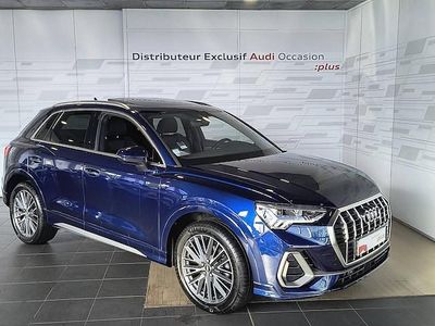 Bleu navarre métallisé Occasion 2022 Audi Q3 S-Line SUV | 35 990 €