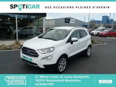 Occasion Ford Ecosport Titanium 126 ch (92 kW) 2020 Blanc SUV