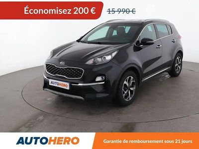 Noir Occasion 2019 Kia Sportage SUV | 15 790 € (Prix juste)