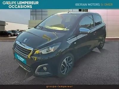 Noir caldera (m) Occasion 2019 Peugeot 108 Collection Berline | 9 490 € (Prix juste)