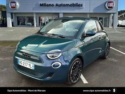 Nouvelle Fiat 500e 86 kW (118 ch) 2025 Ocean green Berline
