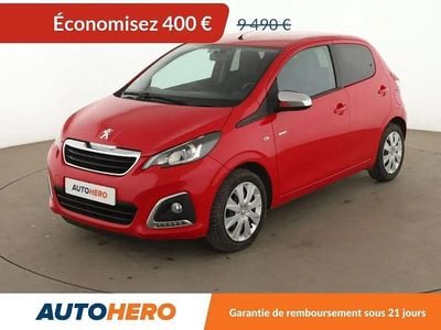 Occasion Peugeot 108 Style 72 ch (52 kW) 2018 Rouge Citadine