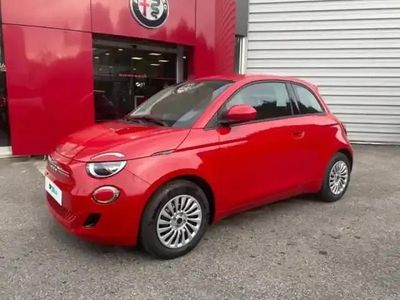 Blanc Occasion 2024 Fiat 500e Citadine | 17 490 € (Prix assez cher)