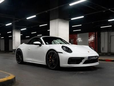 Blanc Occasion 2019 Porsche 911 Carrera 4S Cabriolet Cabriolet | 154 000 € (Prix cher)