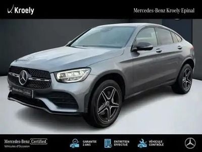 Occasion Mercedes GLC300e AMG line 2022 Gris sélénite métallisé Coupé