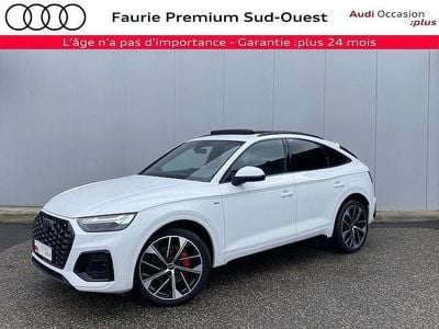 Occasion Audi Q5 Sportback S-Line 265 ch (194 kW) 2024 Blanc arcona SUV