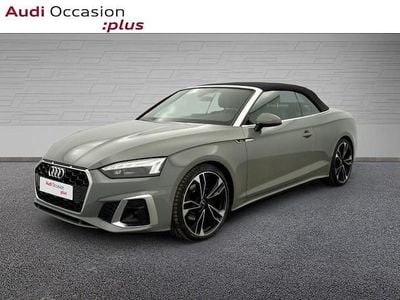Gris quantum Occasion 2021 Audi A5 Cabriolet S-Line Cabriolet | 38 990 €
