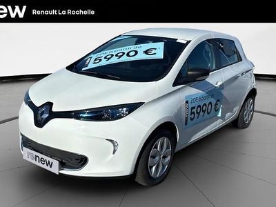 Blanc Occasion 2018 Renault Zoe Citadine | 6 990 € (Bon prix)