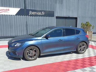 Bleue Occasion 2020 Ford Focus ST-Line Berline | 21 590 € (Prix cher)