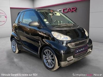 Occasion Smart ForTwo Cabrio Passion 2008 Noir Cabriolet