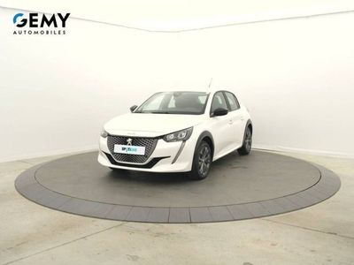 Occasion Peugeot e-208 Active 100 kW (136 ch) 2023 Blanc Citadine