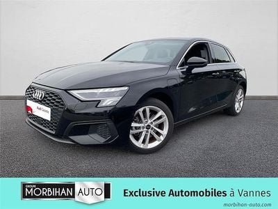 Noir mythe métallisé Occasion 2024 Audi A3 Sportback e-tron Business Citadine | 33 990 € (Prix juste)